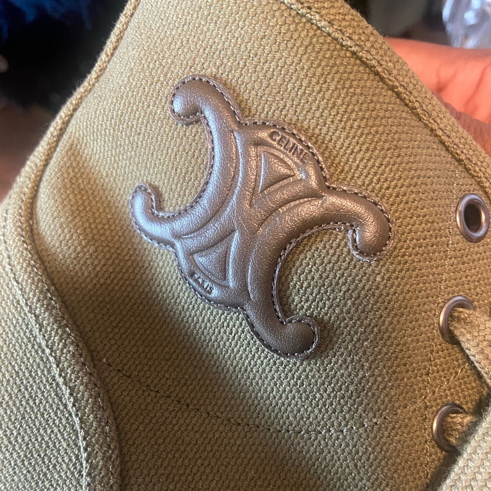 CELINE SNEAKER GREEN ARMY - Picture 2 of 3